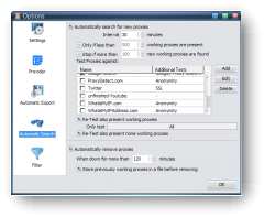 Automatic Proxy Search